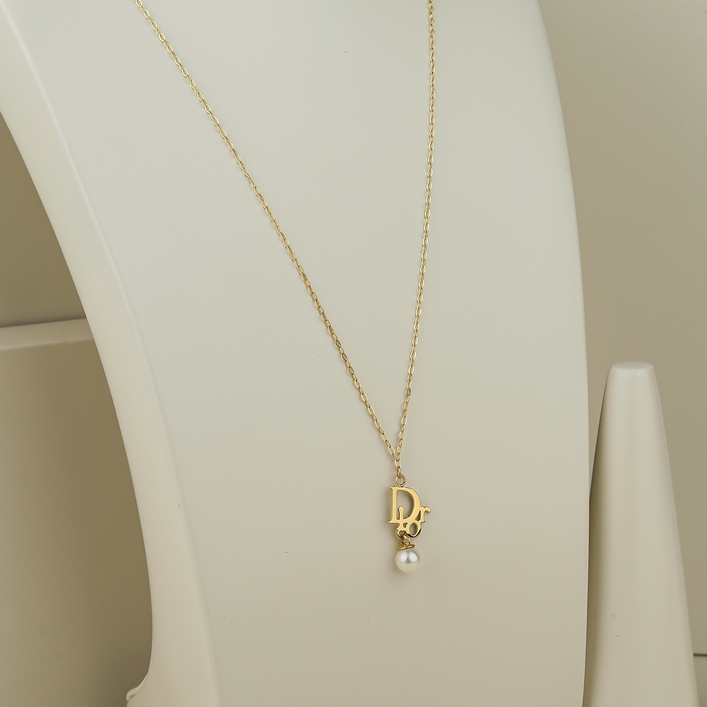 18 karat gold choker, made in Turkey - (H-0826)